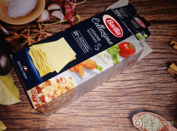 Тесто для лазаньи Barilla Emiliane Lasagne all'uovo фото