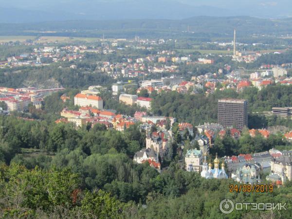 Фуникулер и обзорная вышка Диана (Чехия, Карловы Вары) фото