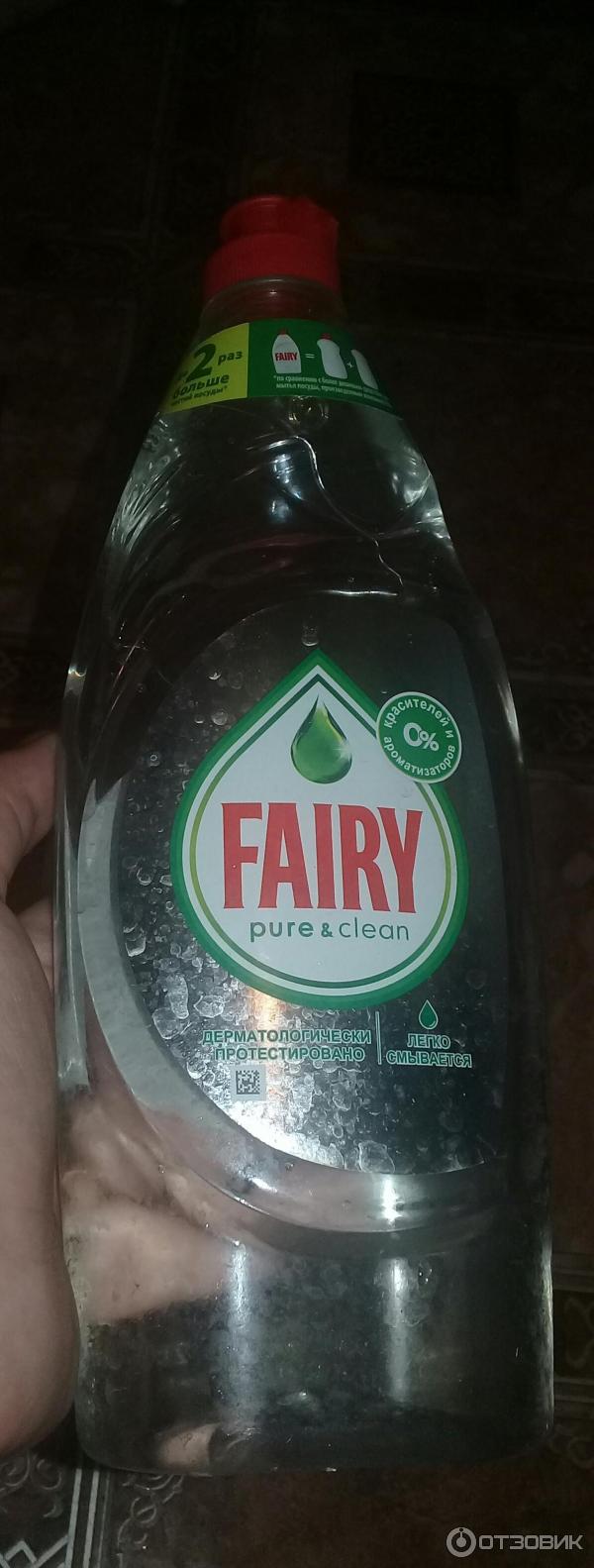 Средство для мытья посуды Fairy Pure&clean фото