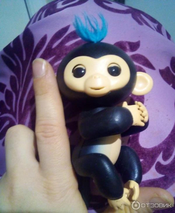 Интерактивная игрушка Fingerlings Happy Monkey фото