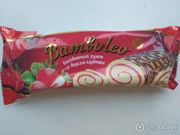 Рулет бисквитный Bamboleo фото