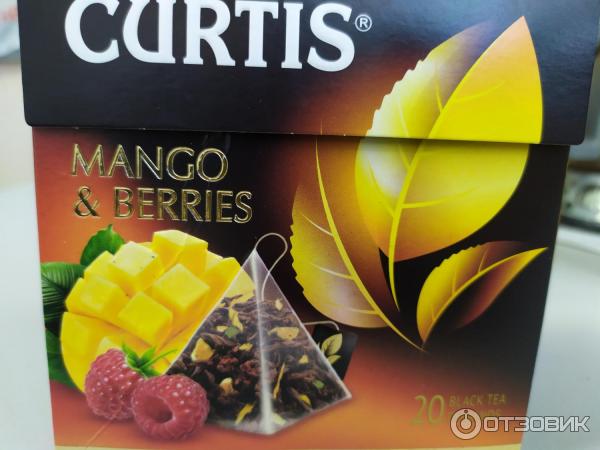 Чай черный ароматизированный Curtis Mango & Berries фото