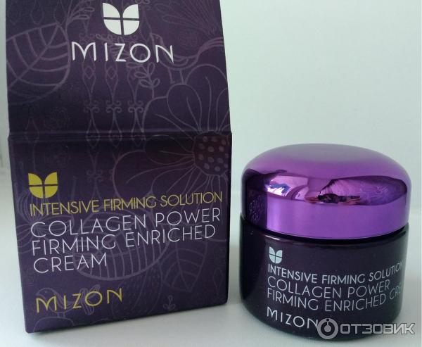 Укрепляющий коллагеновый крем Mizon Collagen Power Firming Enriched Cream фото