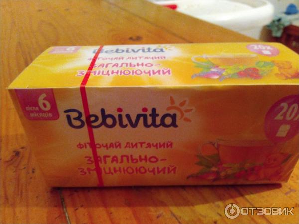 Чай детский общеукрепляющий Bebivita фото