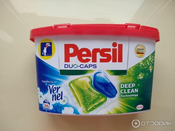 Капсулы для стирки Persil Duo-Caps Свежесть от Vernel