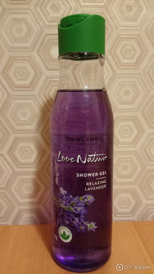 Гель для душа Oriflame Love Nature Relaxing Lavender фото