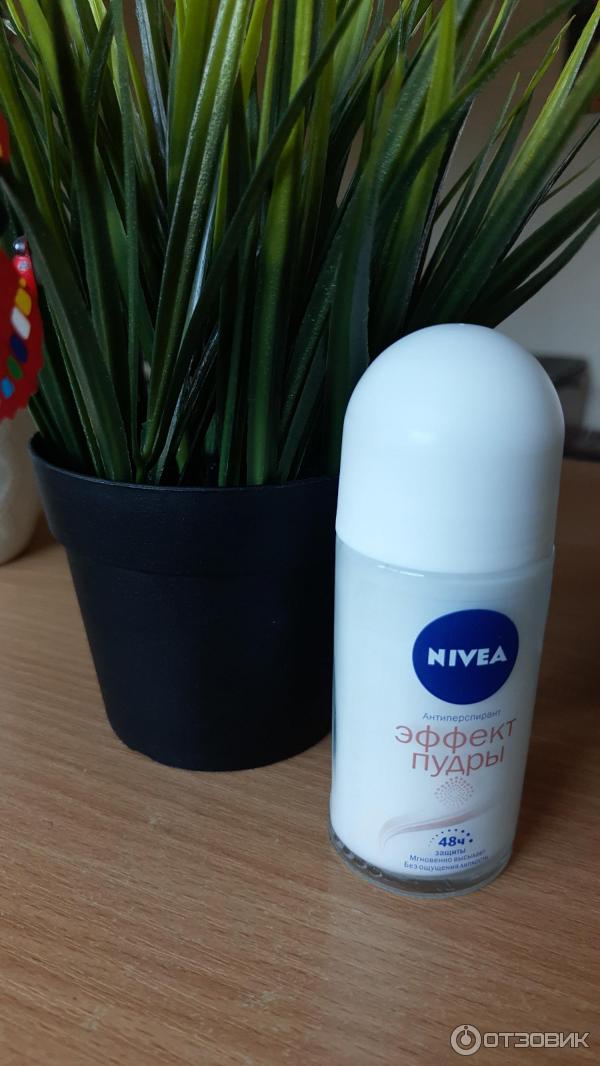 Шариковый дезодорант-антиперспирант Nivea Эффект пудры фото