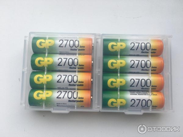 Аккумуляторные батареи AA GP 2700 mAh фото