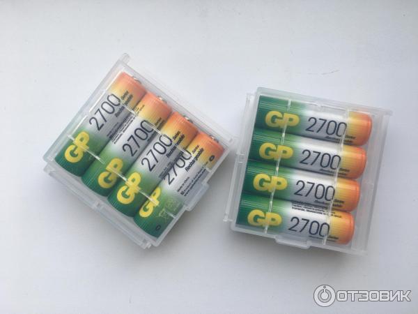 Аккумуляторные батареи AA GP 2700 mAh фото