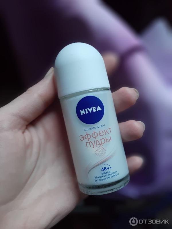 Шариковый дезодорант-антиперспирант Nivea Эффект пудры фото