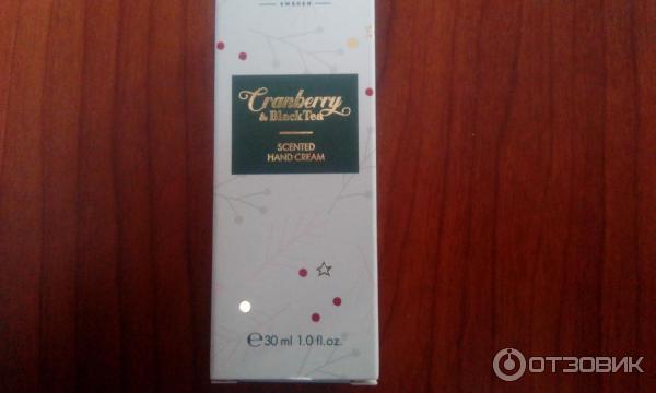 Крем для рук Oriflame Cranberry&BlackTea фото