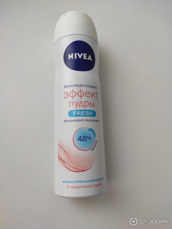 Дезодорант-антиперспирант Nivea Эффект пудры спрей фото