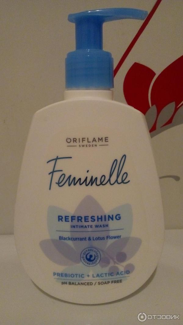 Освежающее очищающее средство для интимной гигиены Oriflame Feminelle Refreshing Intimate Wash фото