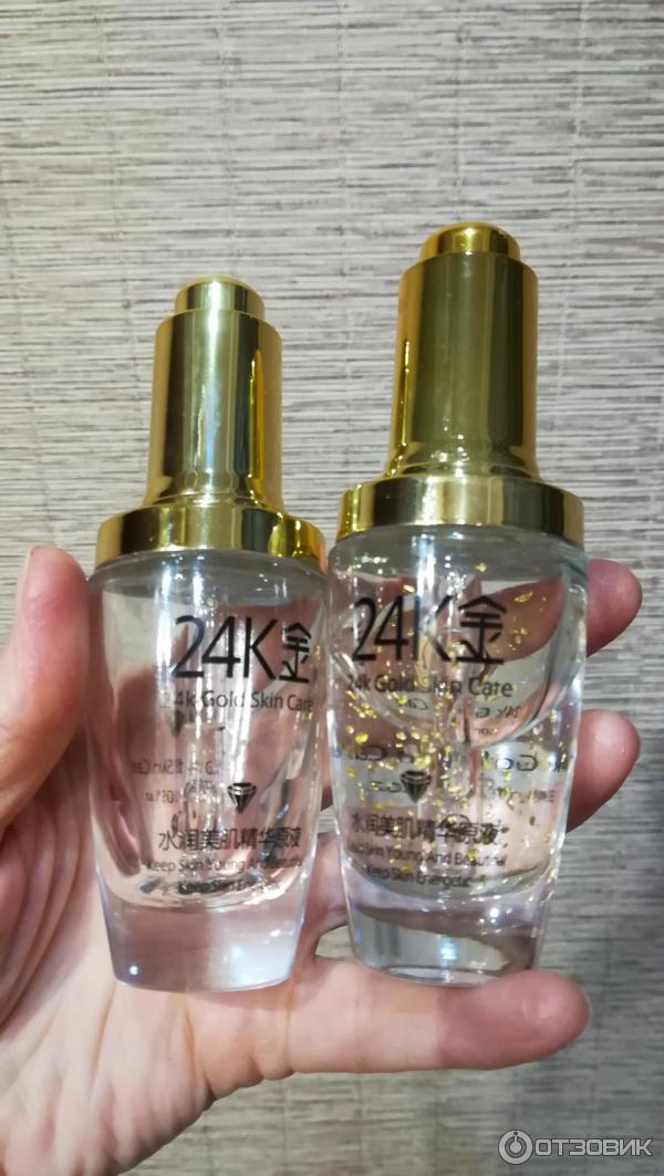 Сыворотка с гиалуроновой кислотой 24K Gold Skin Care фото