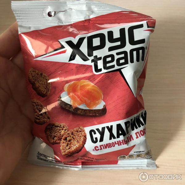 Сухарики ХрусTeam фото