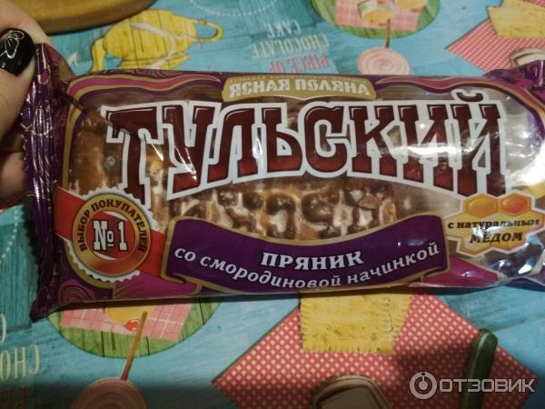 Тульский пряник Ясная Поляна с фруктовой начинкой фото