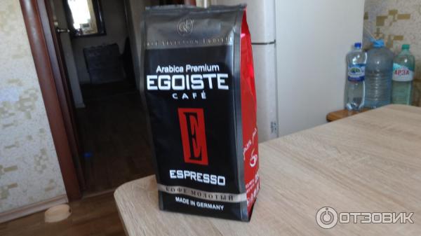 Кофе молотый Egoiste Arabica Premium Esspresso фото