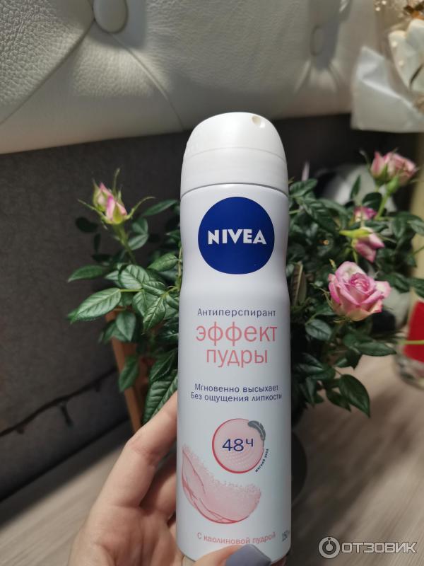 Дезодорант-антиперспирант Nivea Эффект пудры спрей фото