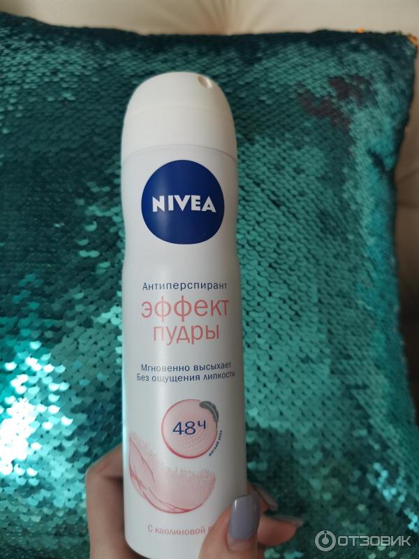 Дезодорант-антиперспирант Nivea Эффект пудры спрей фото