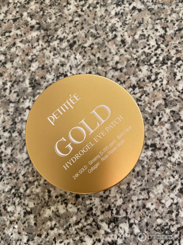 Гидрогелевые патчи Petitfee Gold Hydrogel Eye Patch фото