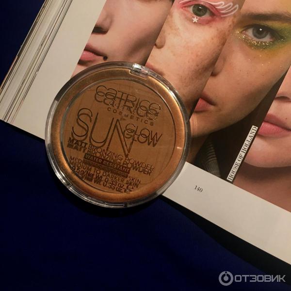 Пудра Catrice Sun Glow Matt Bronzing Powder фото