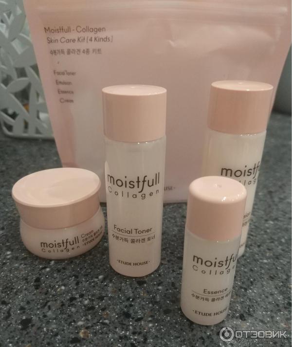 Набор Etude House Moistfull Collagen Skincare Kit фото