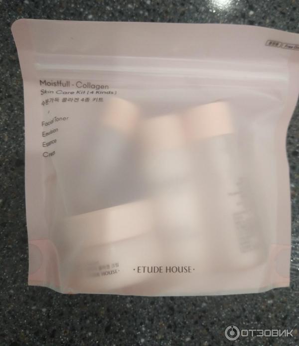 Набор Etude House Moistfull Collagen Skincare Kit фото