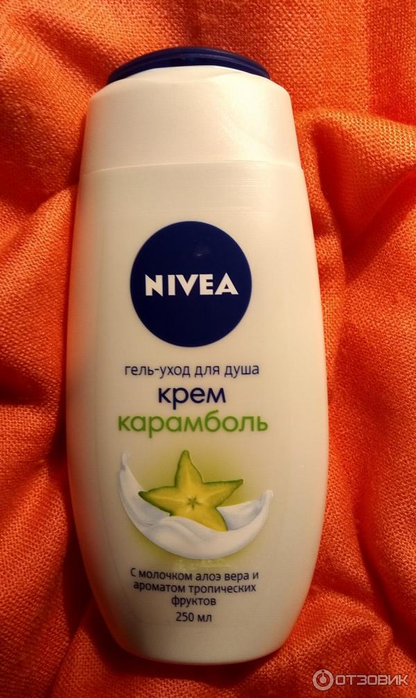 Гель-уход для душа Nivea Крем Карамболь фото