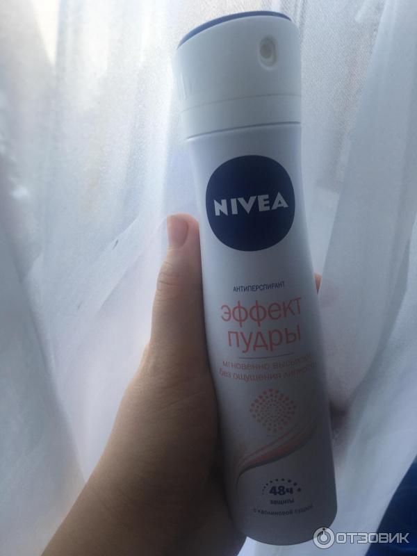 Дезодорант-антиперспирант Nivea Эффект пудры спрей фото