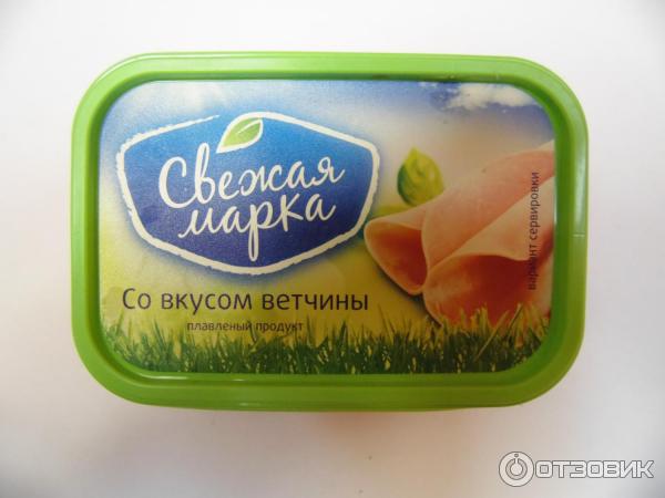 Сырный плавленый продукт Свежая марка С ветчиной фото