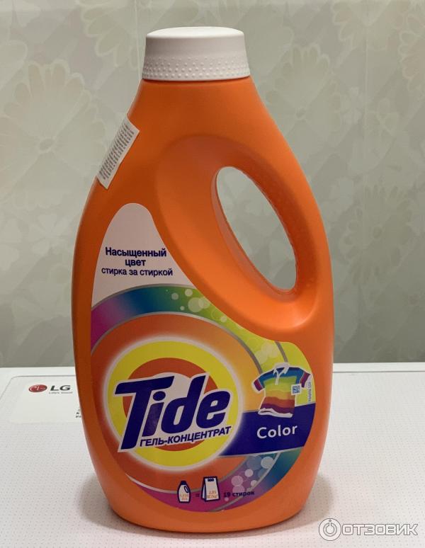 Гель-концентрат для стирки цветного белья Tide фото