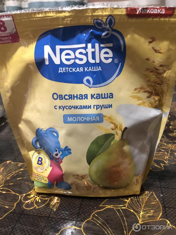 Каша молочная Nestle Овсяная фото