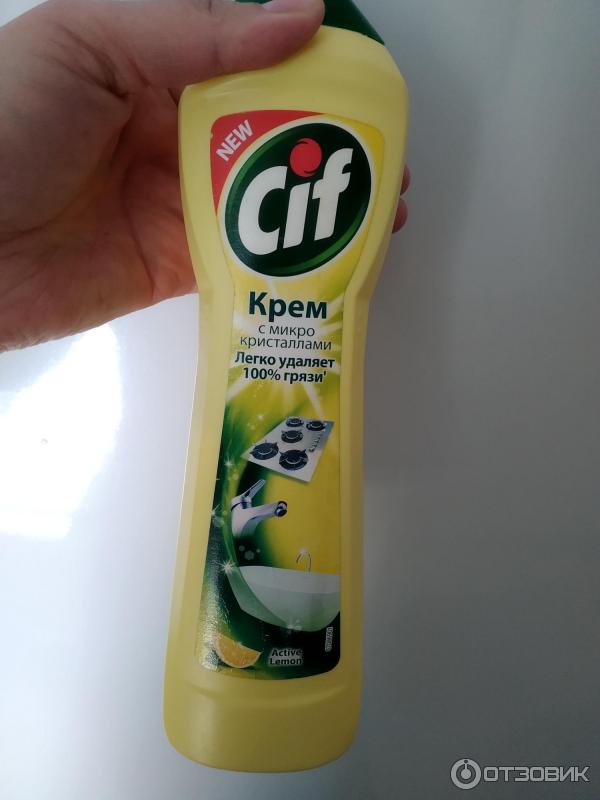 Чистящий крем Cif фото