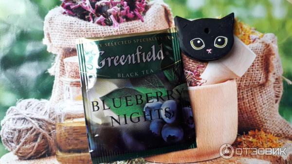 Чай Greenfield Blueberry Night фото