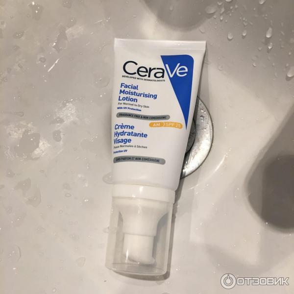 Лосьон для лица увлажняющий солнцезащитный CeraVe SPF25 фото