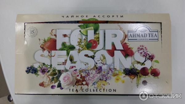 Чайное ассорти Ahmad Tea Four Seasons Tea Collection фото