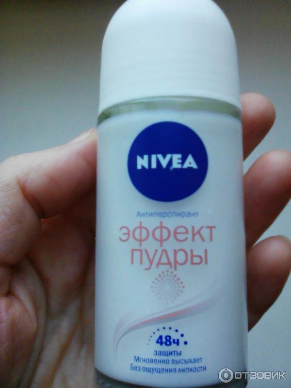 Шариковый дезодорант-антиперспирант Nivea Эффект пудры фото