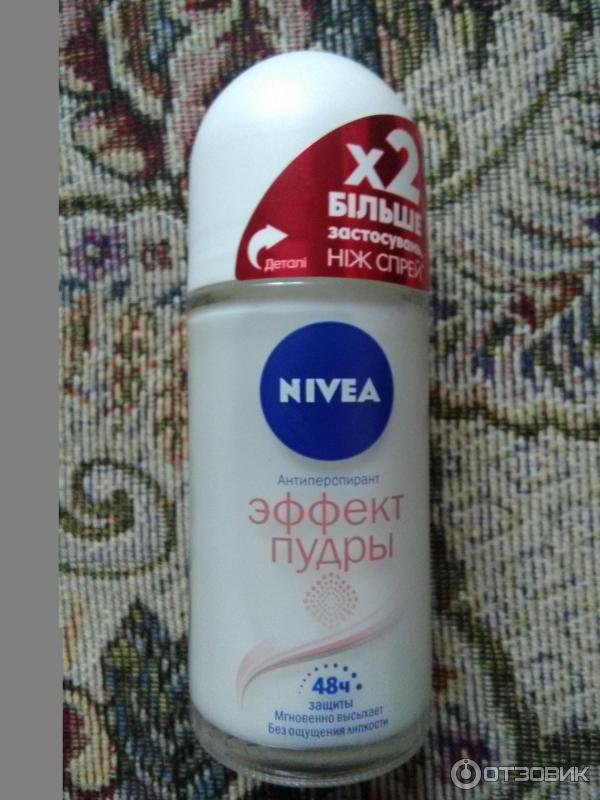 Шариковый дезодорант-антиперспирант Nivea Эффект пудры фото