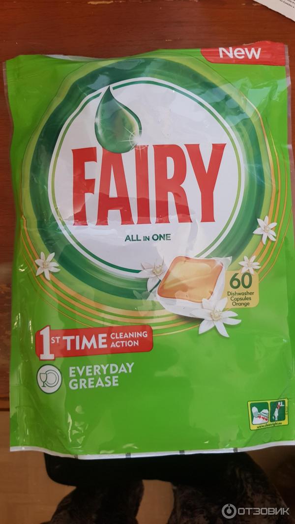 Капсулы для посудомоечной машины Fairy All in 1 фото