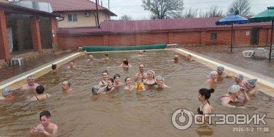 Термальный бассейн на улице