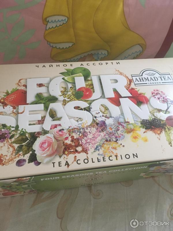 Чайное ассорти Ahmad Tea Four Seasons Tea Collection фото