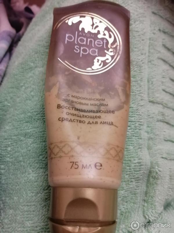 Восстанавливающее очищающее средство для лица Avon Planet Spa Сокровища пустыни фото