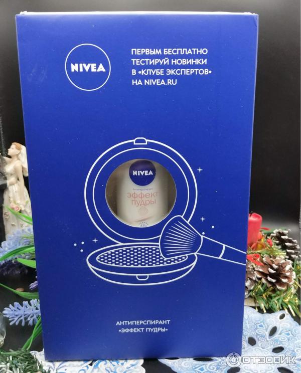 Шариковый дезодорант-антиперспирант Nivea Эффект пудры фото