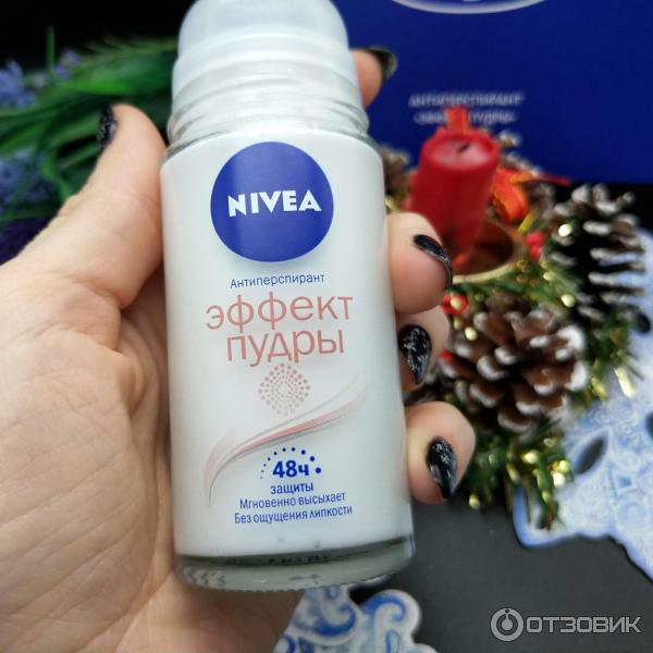 Шариковый дезодорант-антиперспирант Nivea Эффект пудры фото