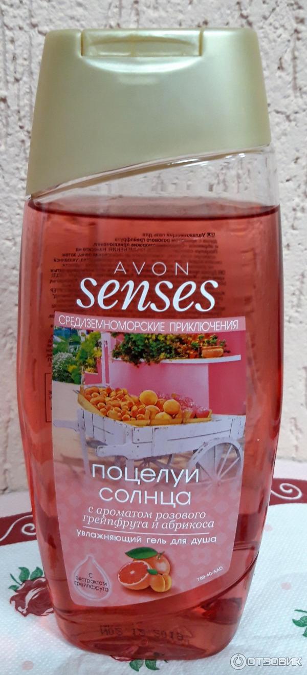 Гель для душа Avon Senses Поцелуи солнца фото