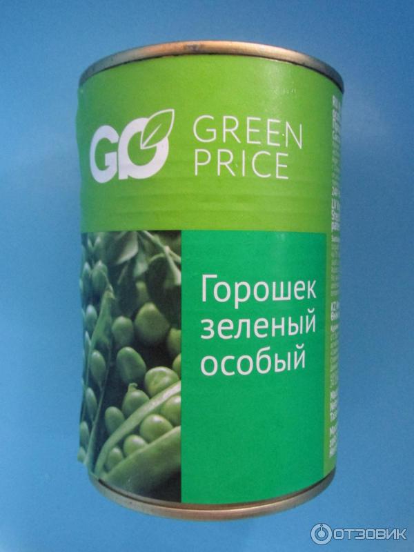 Консервированный зеленый горошек Green Price отзывы