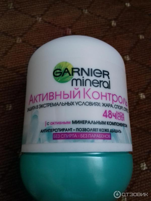 Дезодорант-антиперспирант Garnier Mineral Активный контроль фото