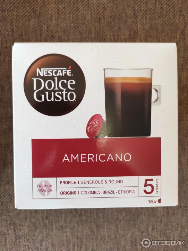 Кофе в капсулах Nescafe Dolce Gusto Americano фото