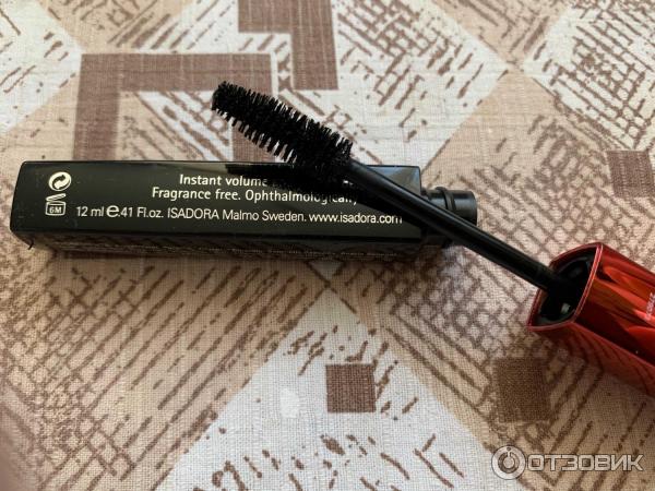 Тушь для ресниц IsaDora Build-up Extra Volume Mascara фото