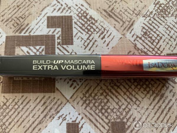 Тушь для ресниц IsaDora Build-up Extra Volume Mascara фото